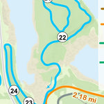 Lake Rebecca Park Reserve Singletrack Trail Preview 2