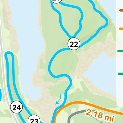 Lake Rebecca Park Reserve Singletrack Trail Preview 2