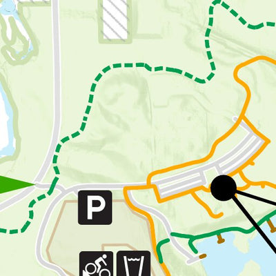Three Rivers Park District Lake Rebecca Park Reserve Summer digital map