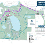 Three Rivers Park District Lake Rebecca Park Reserve Winter digital map