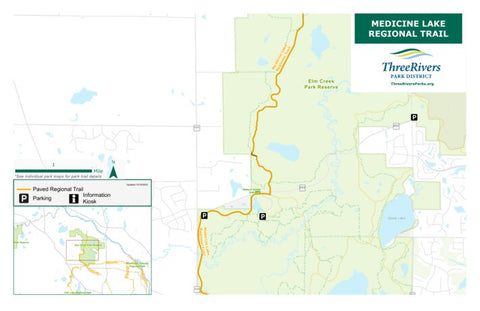 Three Rivers Park District Medicine Lake Regional Trail 2 digital map