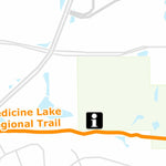 Three Rivers Park District Medicine Lake Regional Trail 3 digital map