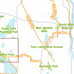 Three Rivers Park District Medicine Lake Regional Trail 6 digital map