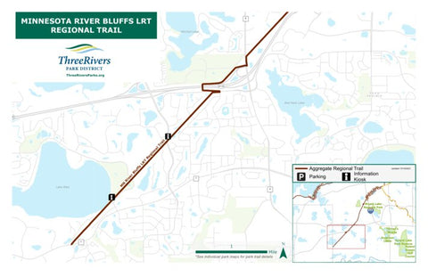 Three Rivers Park District Minnesota River Bluffs Regional Trail 1 digital map