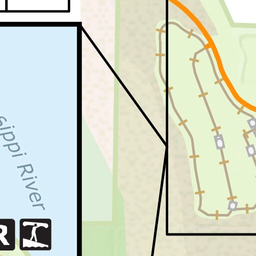 Three Rivers Ms Mississippi Gateway Regional Park Summer Map by Three Rivers Park ...