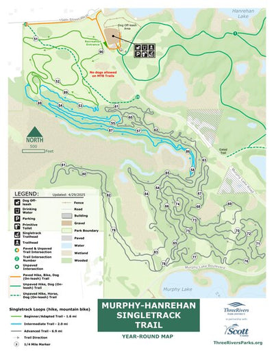 Murphy-Hanrehan Park Reserve Singletrack Trail Preview 1