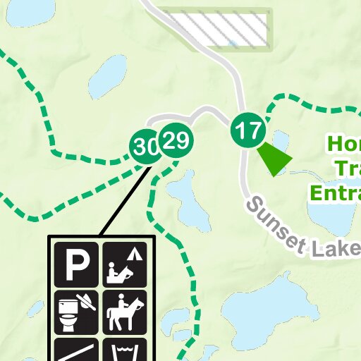 Murphy-Hanrehan Park Reserve Summer Map by Three Rivers Park District ...