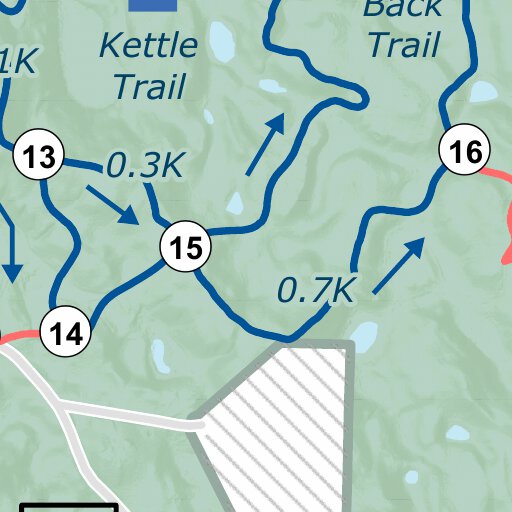 Murphy-Hanrehan Park Reserve Winter Map by Three Rivers Park District ...