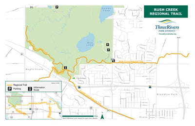 Three Rivers Park District Rush Creek Regional Trail bundle
