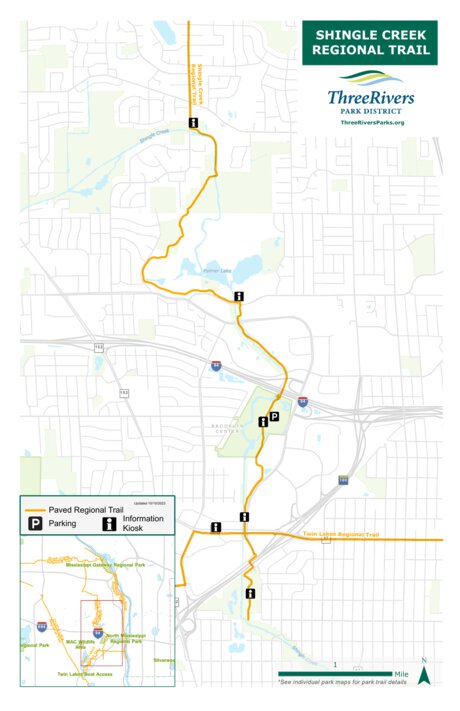 Three Rivers Park District Shingle Creek Regional Trail 2 digital map