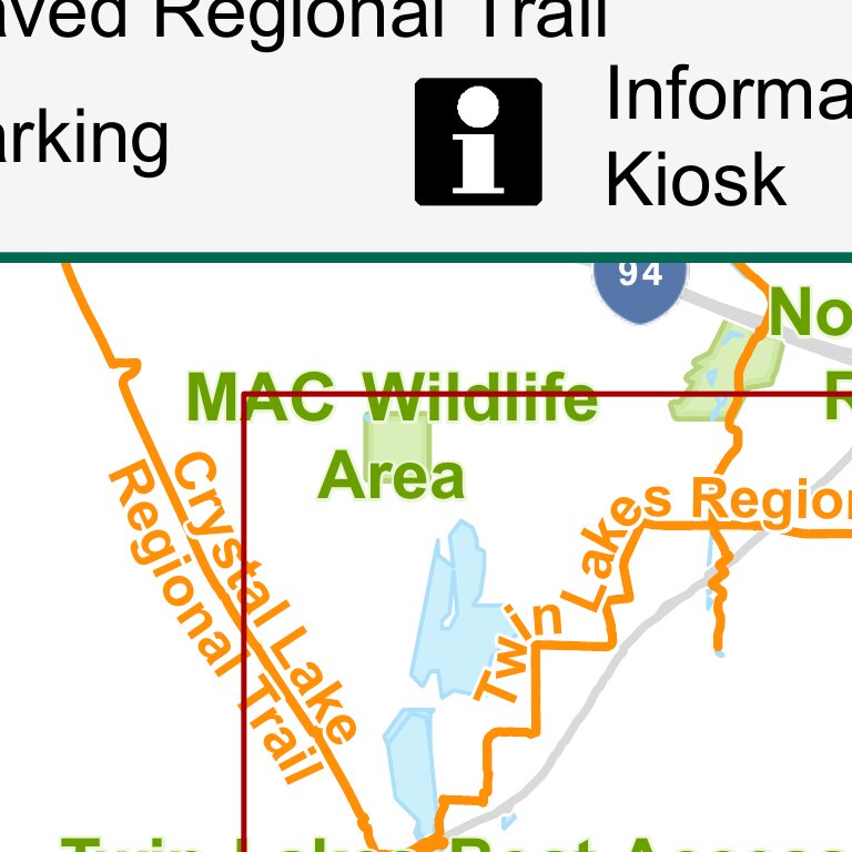 Twin Lakes Regional Trail Map by Three Rivers Park District | Avenza Maps