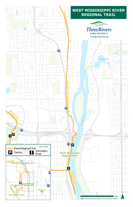 Three Rivers Park District West Mississippi River Regional Trail 2 digital map