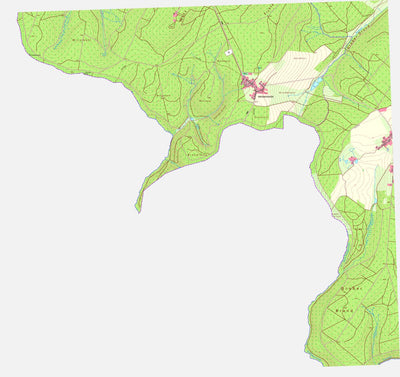 Thüringer Landesamt Für Bodenmanagement Und Geoinformation Brennersgrün [5534-SO] digital map