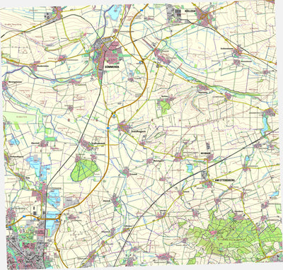 Thüringer Landesamt Für Bodenmanagement Und Geoinformation Erfurt N [L4932] digital map