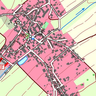 Thüringer Landesamt Für Bodenmanagement Und Geoinformation Ilmenau-Unterpörlitz [5231-SO] digital map