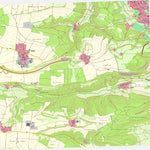 Thüringer Landesamt Für Bodenmanagement Und Geoinformation Jena SW [5135-NW] digital map