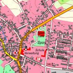 Thüringer Landesamt Für Bodenmanagement Und Geoinformation Marksuhl [5027-SW] digital map