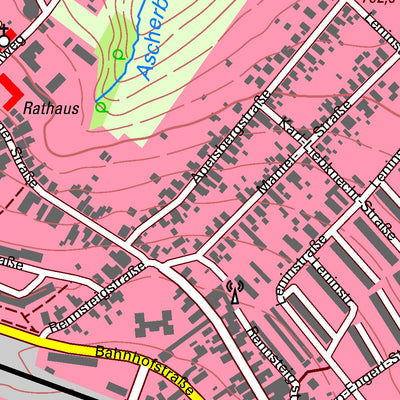 Thüringer Landesamt Für Bodenmanagement Und Geoinformation Neuhaus am Rennweg [5432-SO] digital map