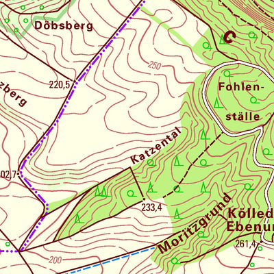Thüringer Landesamt Für Bodenmanagement Und Geoinformation Oberheldrungen [4733] digital map