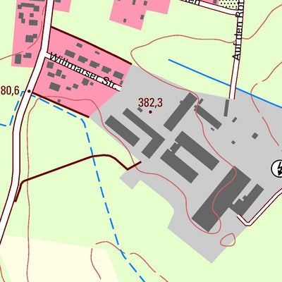 Thüringer Landesamt Für Bodenmanagement Und Geoinformation Stedtlingen [5427-SO] digital map