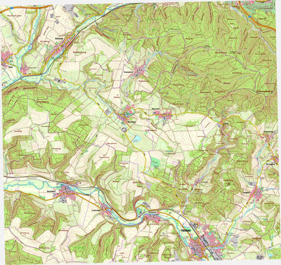 Thüringer Landesamt Für Bodenmanagement Und Geoinformation Themar [5429] digital map