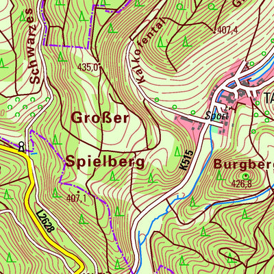 Thüringer Landesamt Für Bodenmanagement Und Geoinformation Themar [5429] digital map