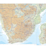Times Maps The Times Map of Africa (Southern) digital map