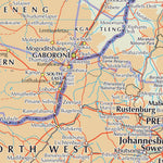 Times Maps The Times Map of Africa (Southern) digital map