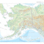 Times Maps The Times Map of Alaska (United States) and Yukon (Canada) digital map