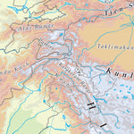 Times Maps The Times Map of Asia (Physical Features) digital map