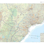 Times Maps The Times Map of Brazil (Central) and Paraguay digital map