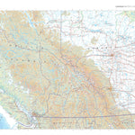 Times Maps The Times Map of British Columbia and Alberta (Canada) digital map