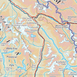 Times Maps The Times Map of British Columbia and Alberta (Canada) digital map