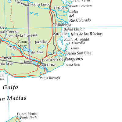 Times Maps The Times Map of Chile (South), Argentina and Uruguay digital map