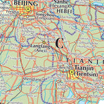 Times Maps The Times Map of China (North-east), North Korea and South Korea digital map