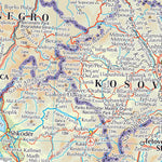 Times Maps The Times Map of Europe (Southeast) digital map