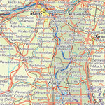 Times Maps The Times Map of Germany (South) digital map