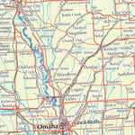 Times Maps The Times Map of Great Plains North (United States) digital map