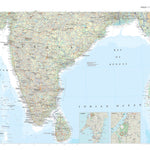 Times Maps The Times Map of India (South) and Sri Lanka digital map