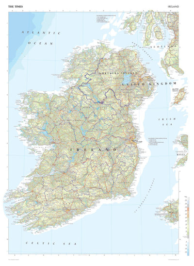 Times Maps The Times Map of Ireland digital map
