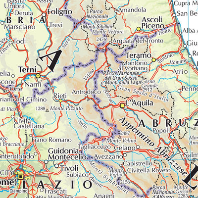 Times Maps The Times Map of Italy, Slovenia, Croatia and Bosnia and Herzegovina digital map