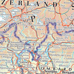 Times Maps The Times Map of Italy, Slovenia, Croatia and Bosnia and Herzegovina digital map