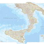 Times Maps The Times Map of Italy (South) digital map