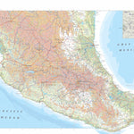 Times Maps The Times Map of Mexico (Central) digital map