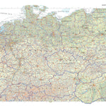Times Maps The Times Map of North Central Europe digital map