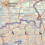 Times Maps The Times Map of North Central Europe digital map