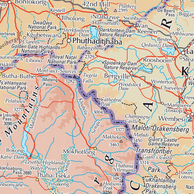 Times Maps The Times Map of South Africa digital map