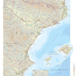 Times Maps The Times Map of Spain (East) digital map