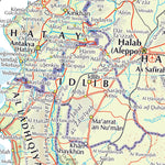 Times Maps The Times Map of Syria, Jordan and Iraq digital map