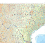 Times Maps The Times Map of Texas (United States) digital map